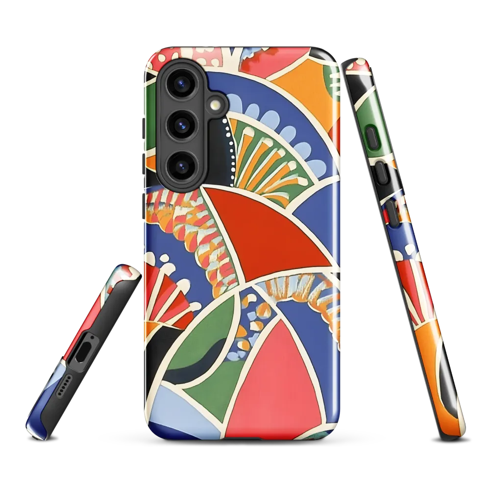 Kaleidoscope of Colors | Phone Case |  S24 Plus | Tough Case | Glossy