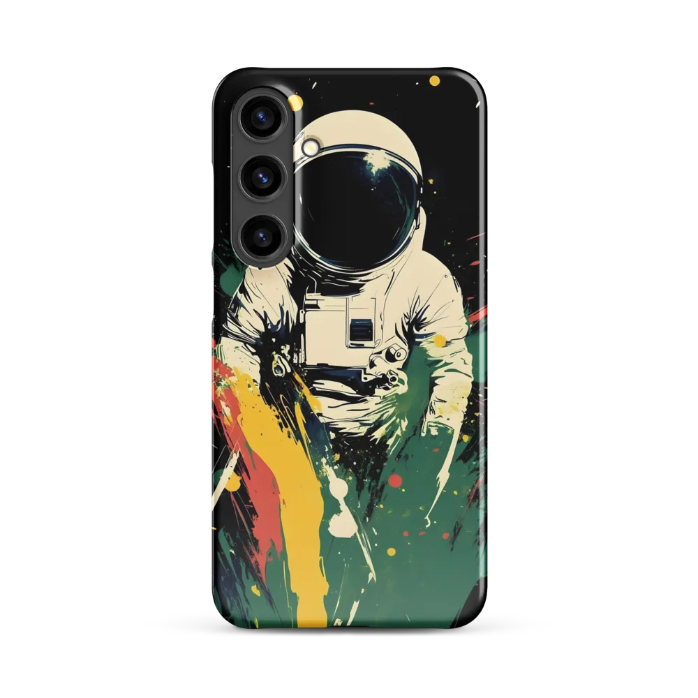 Cosmic Splash: The Astronaut's Journey