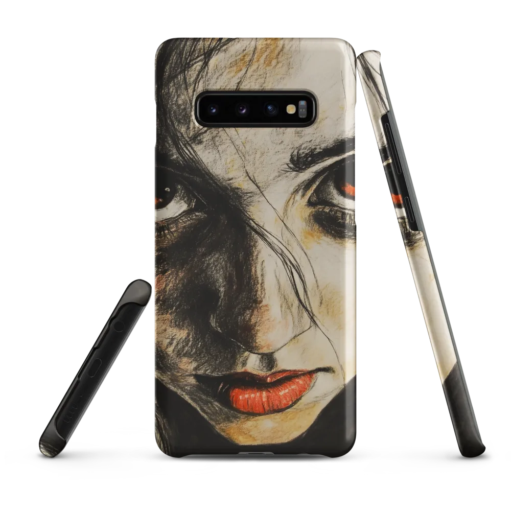 Gaze of Intensity | Phone Case |  S10 Plus | Snap Case | Matte