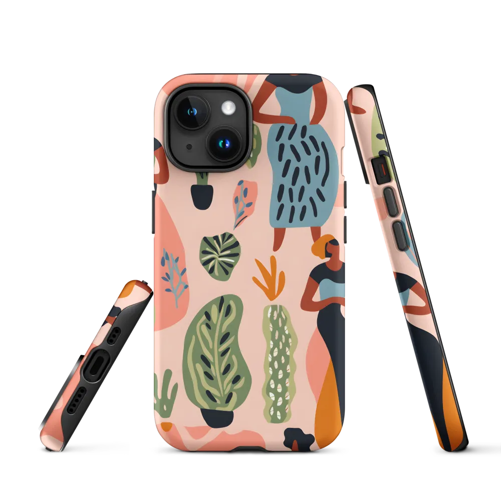 Harmony of Nature and Femininity | Phone Case |  15 | Tough Case | Matte