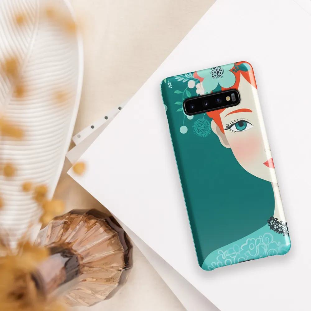 Vibrant Elegance | Phone Case |  S10 Plus | Snap Case | Glossy