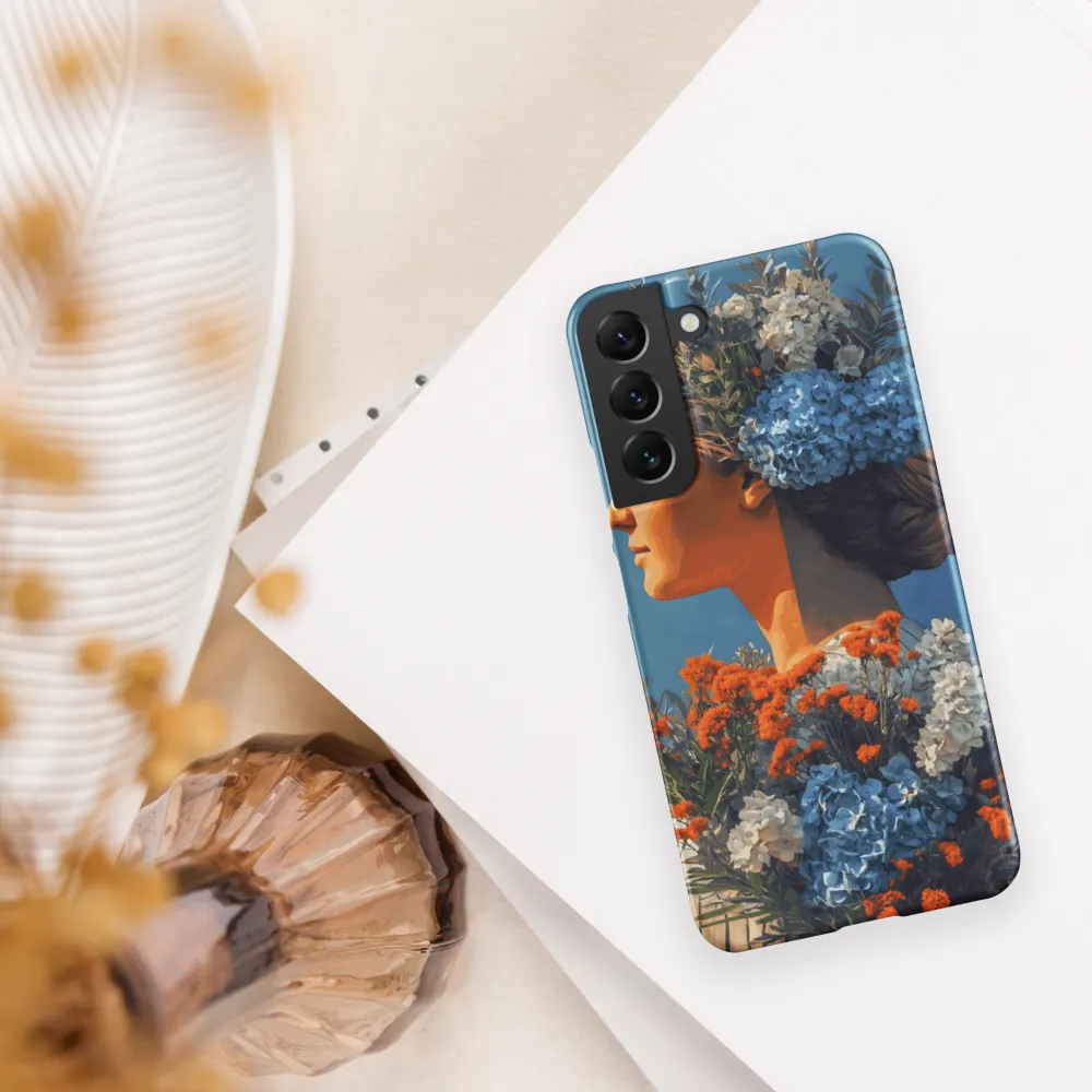 Floral Reverie: A Portrait of Serenity