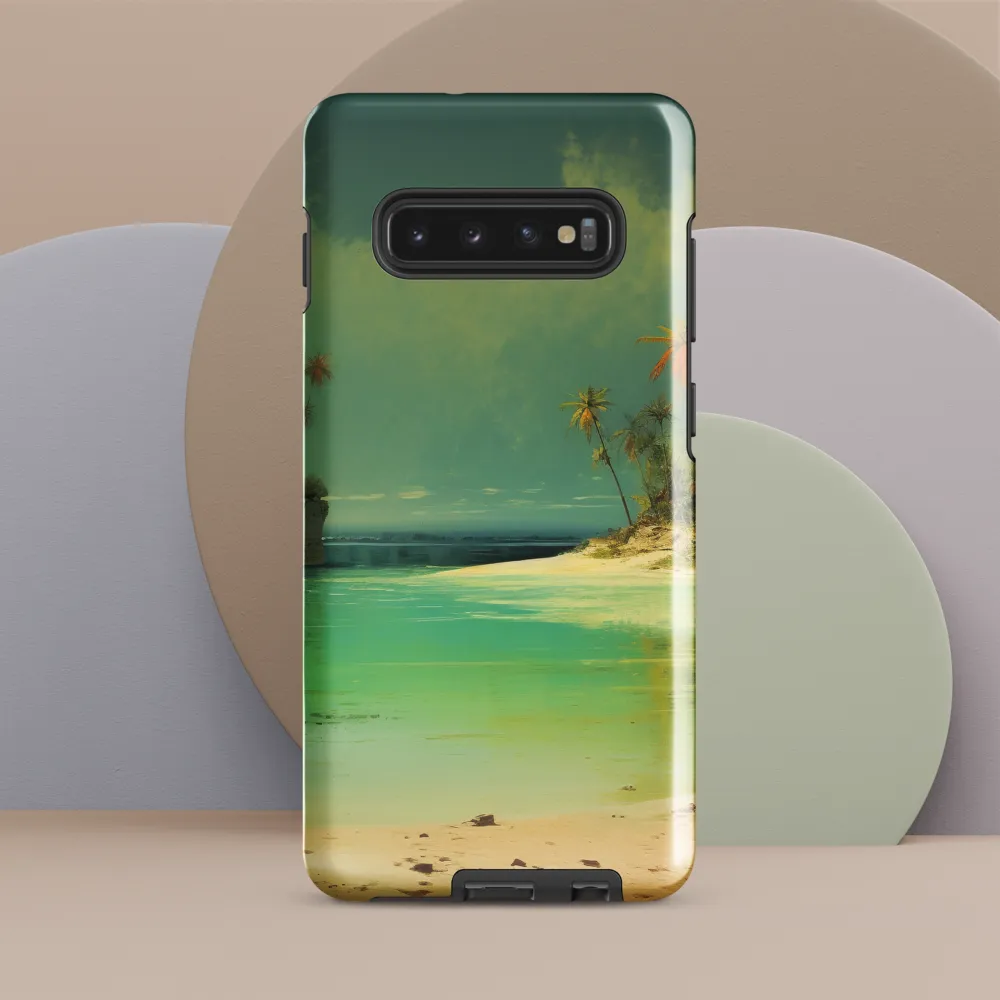 Tropical Tranquility | Phone Case |  S10 Plus | Tough Case | Glossy