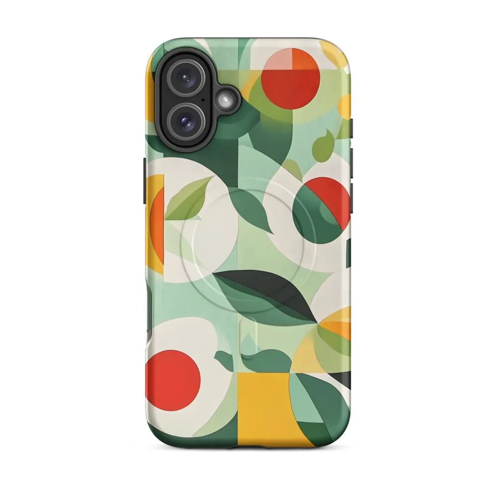 Harmony in Shapes: A Playful Abstract Design