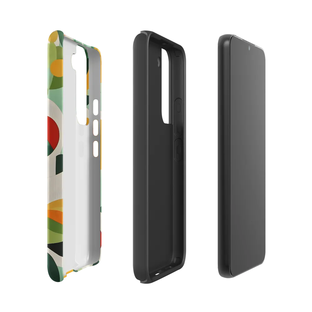 Harmony in Shapes: A Playful Abstract Design