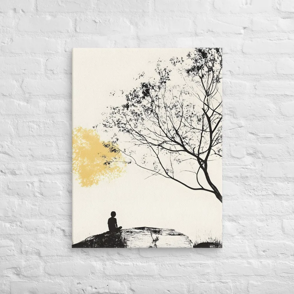 Whispers of Solitude | Canvas | 24″×32″