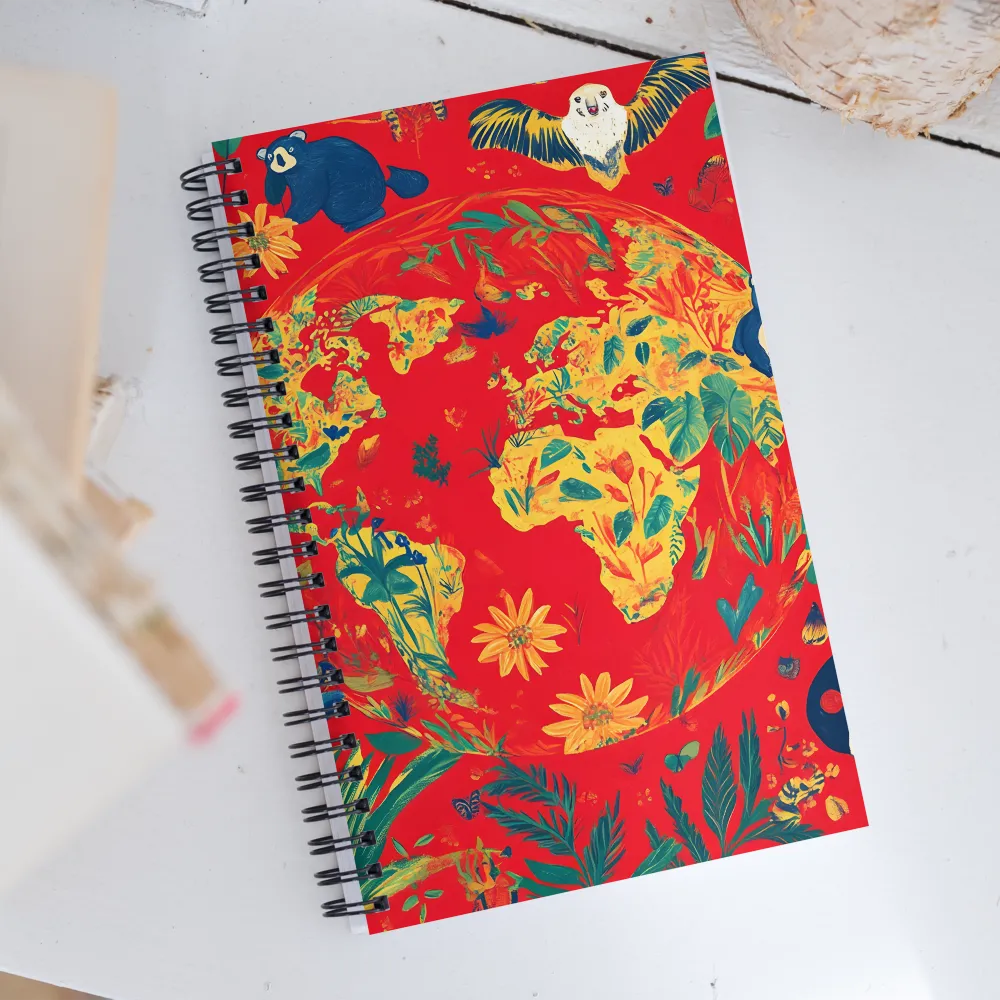 Celebration of Life on Earth | Spiral Notebook