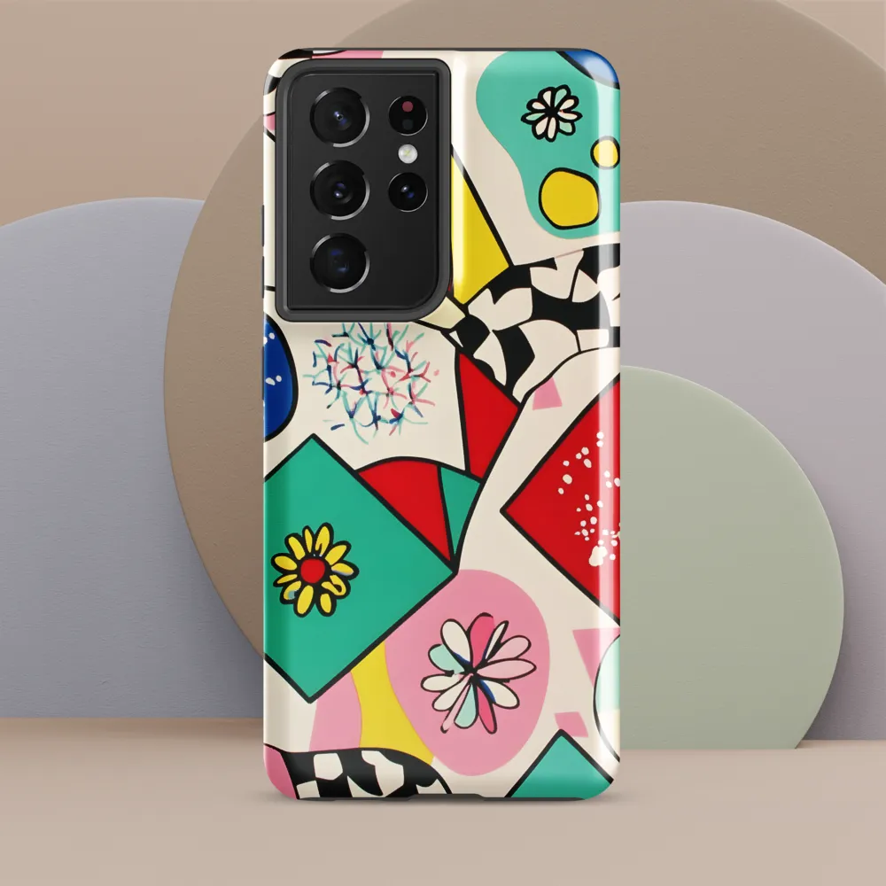 Joyful Geometry: A Playful Dance of Shapes and Colors