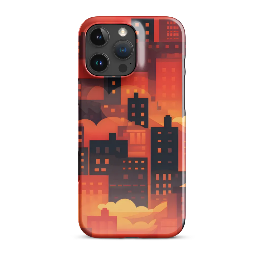 Radiance of the Urban Horizon | Phone Case |  16 Pro Max | Snap Case | Glossy