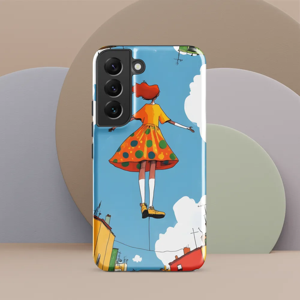 Floating Dreams in a Colorful Sky