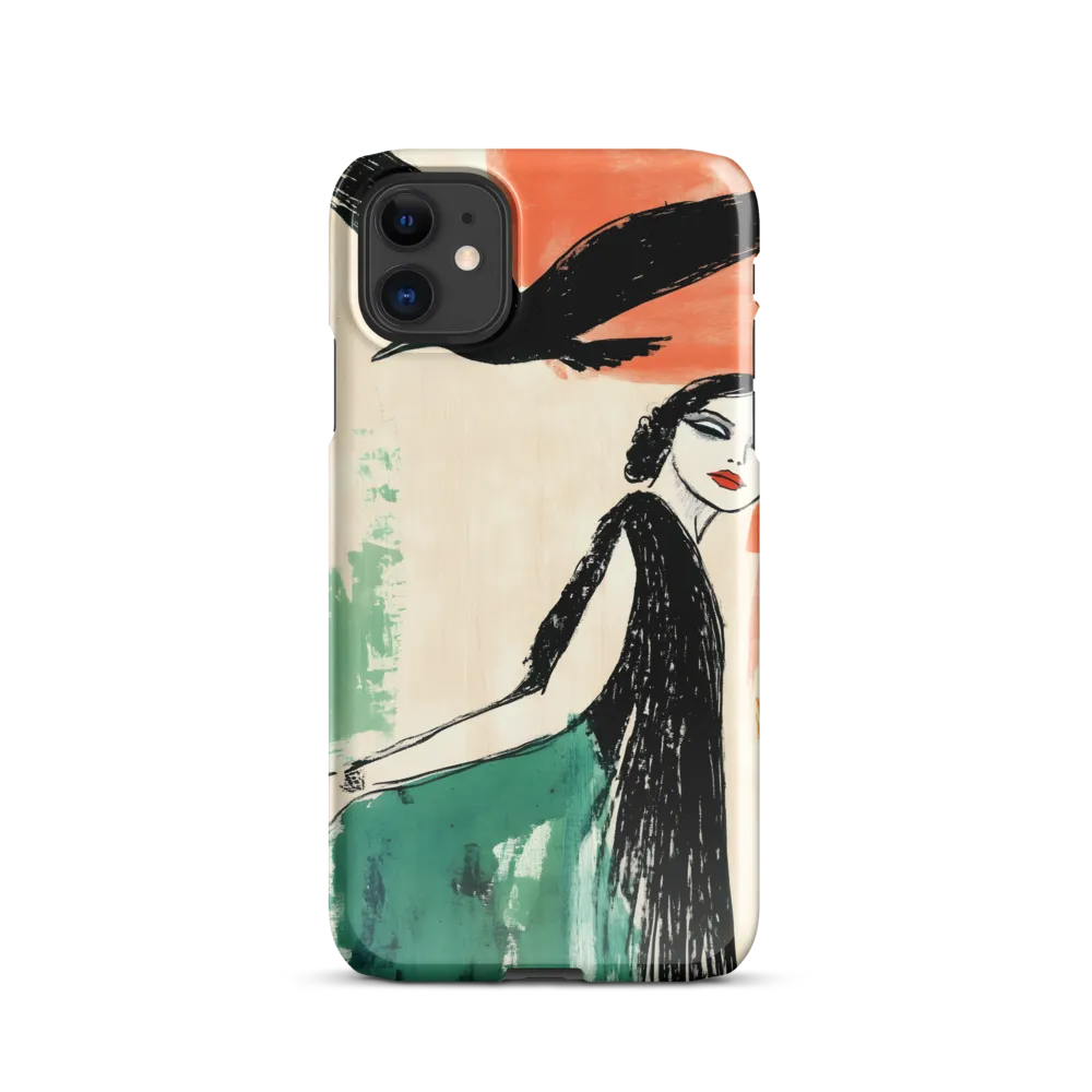 Elegance in Flight | Phone Case |  11 | Snap Case | Glossy