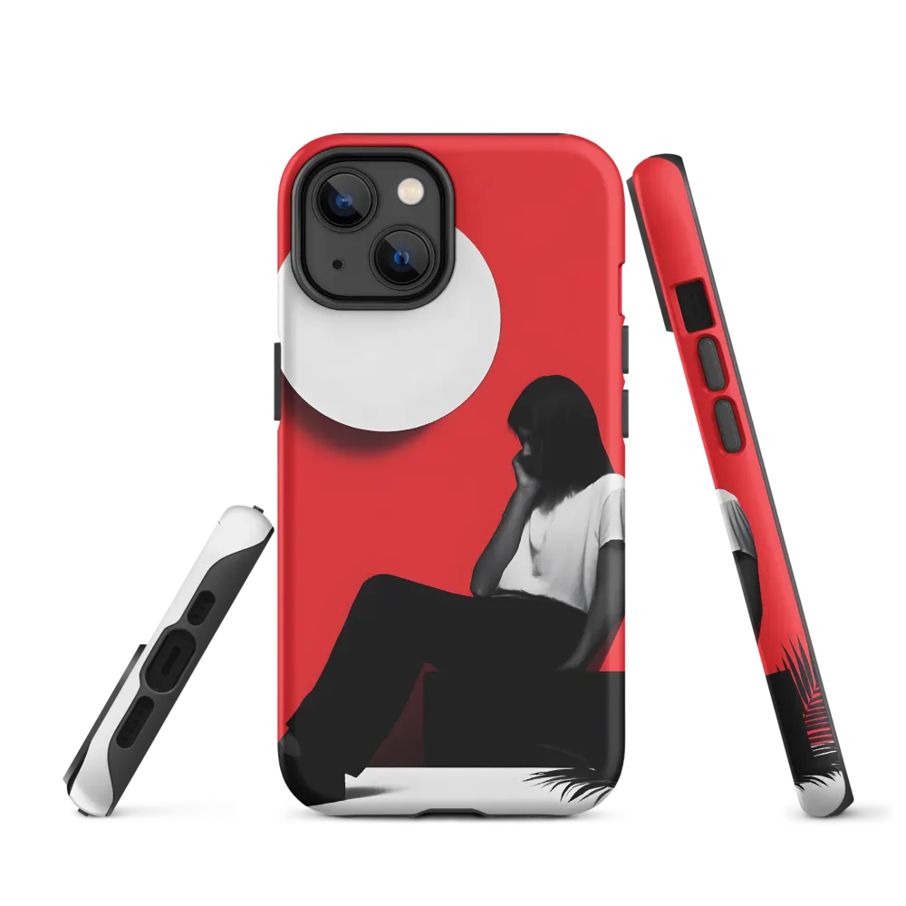 Contemplation in Red