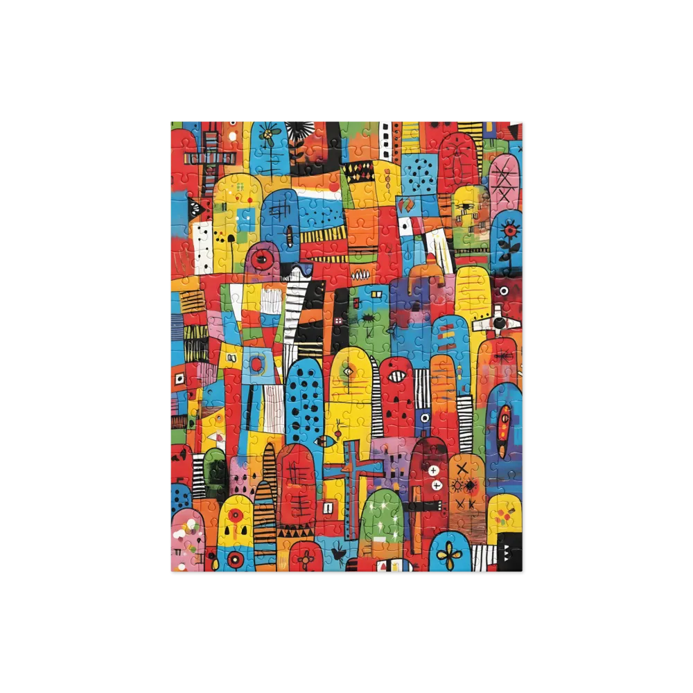 Chromatic City 
 Jigsaw Puzzle