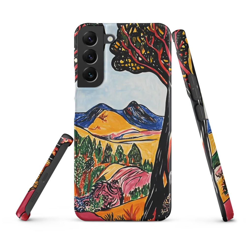 Vibrant Nature's Embrace | Phone Case |  S22 Plus | Snap Case | Matte