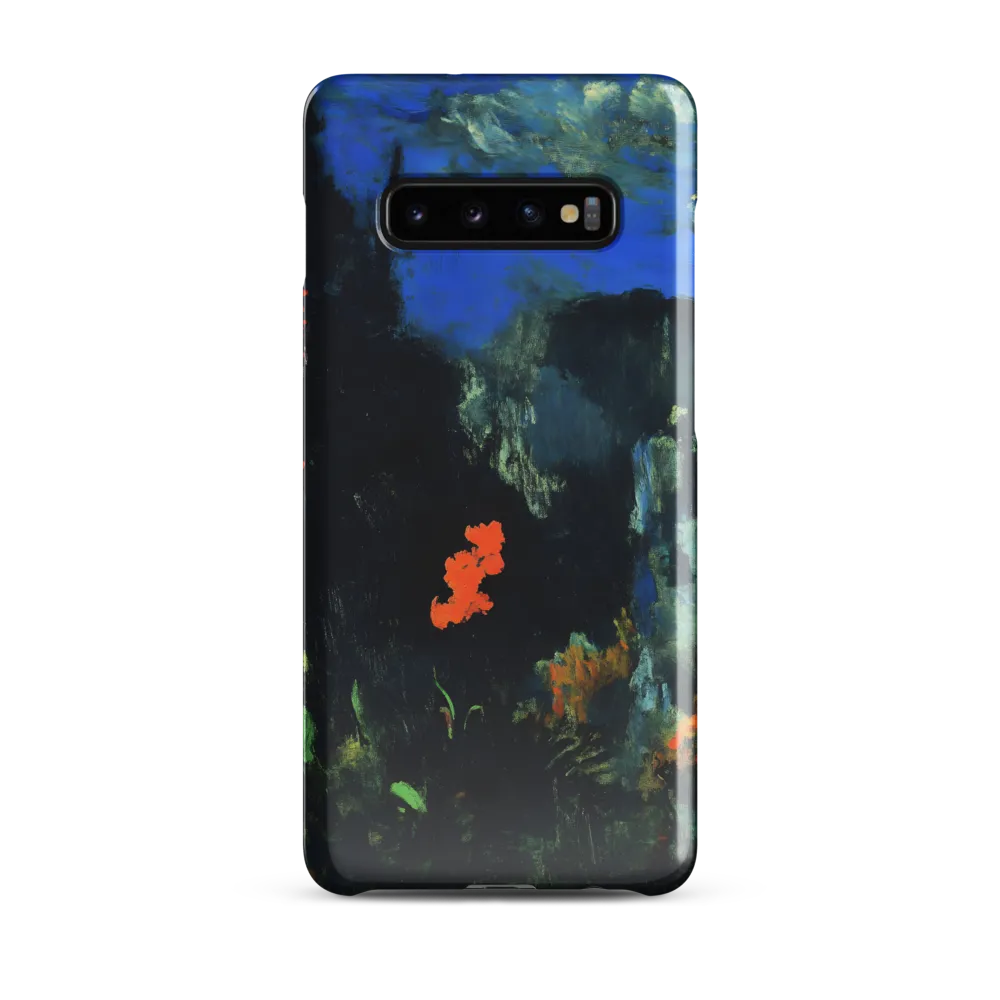 Serene Landscape in Bloom | Phone Case |  S10 Plus | Snap Case | Glossy