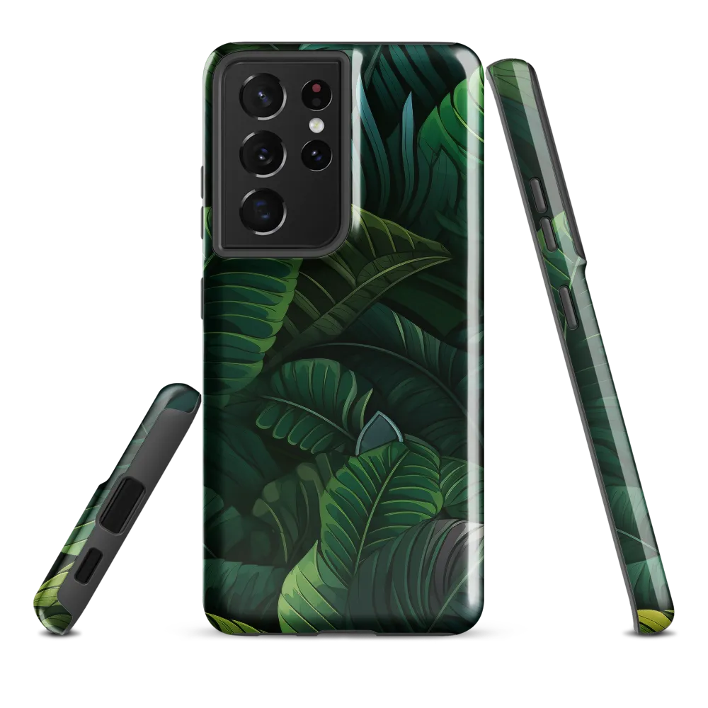 Lush Canopy: A Tropical Foliage Study