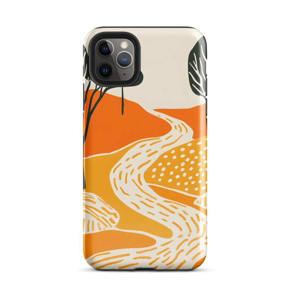 Winding Paths of Color | Phone Case |  11 Pro Max | Tough Case | Glossy