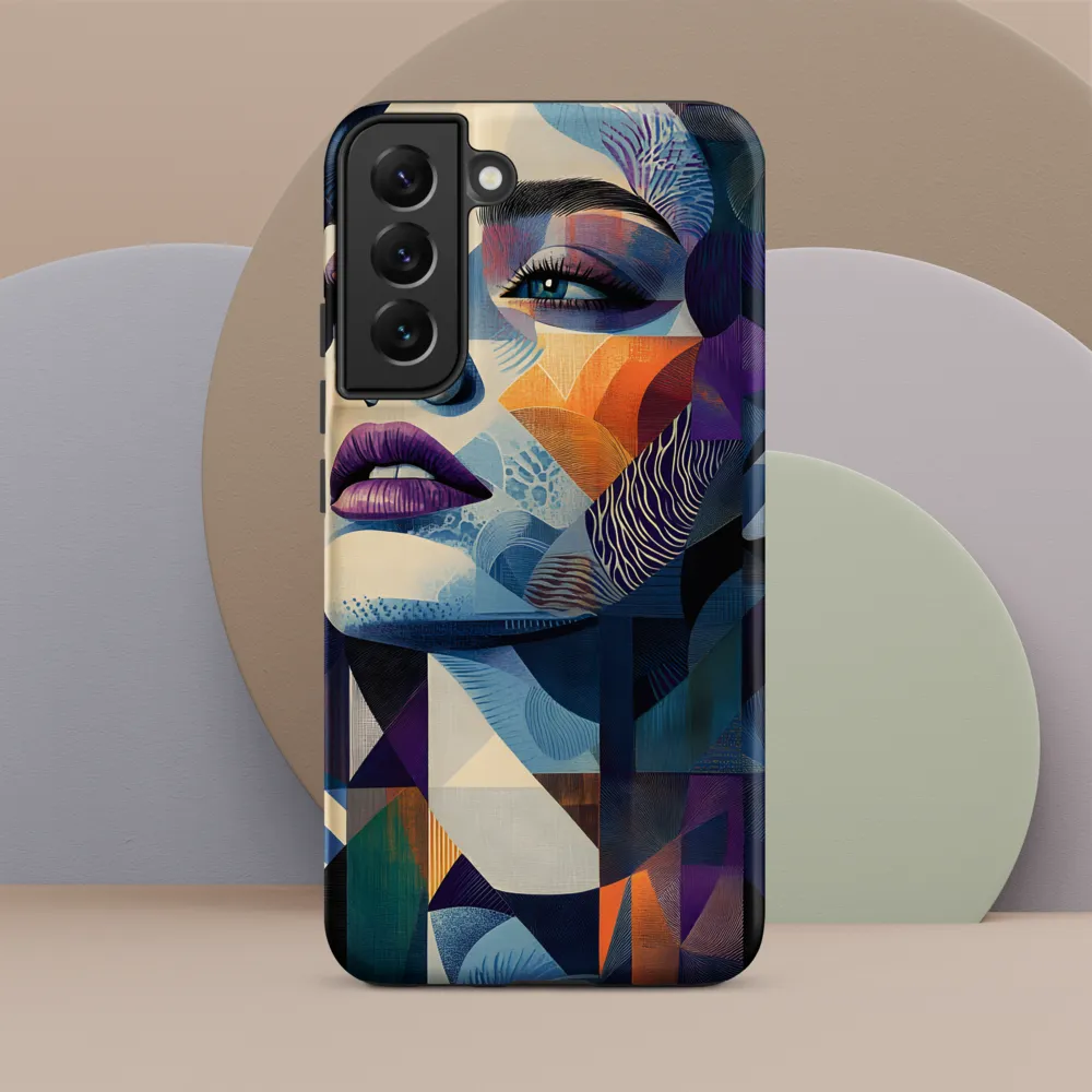 Fragmented Mystery: A Modern Portrait