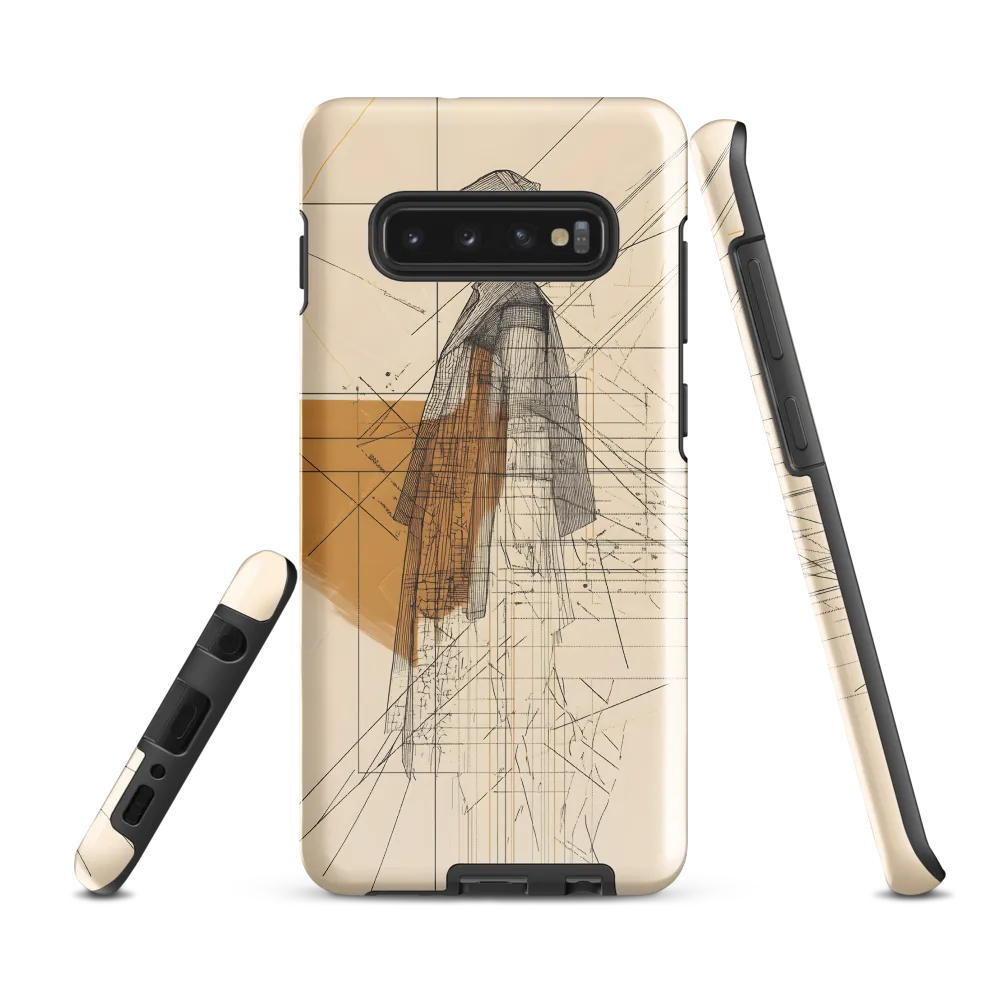 Abstract Profile: A Minimalist Exploration | Phone Case |  S10 Plus | Tough Case | Glossy