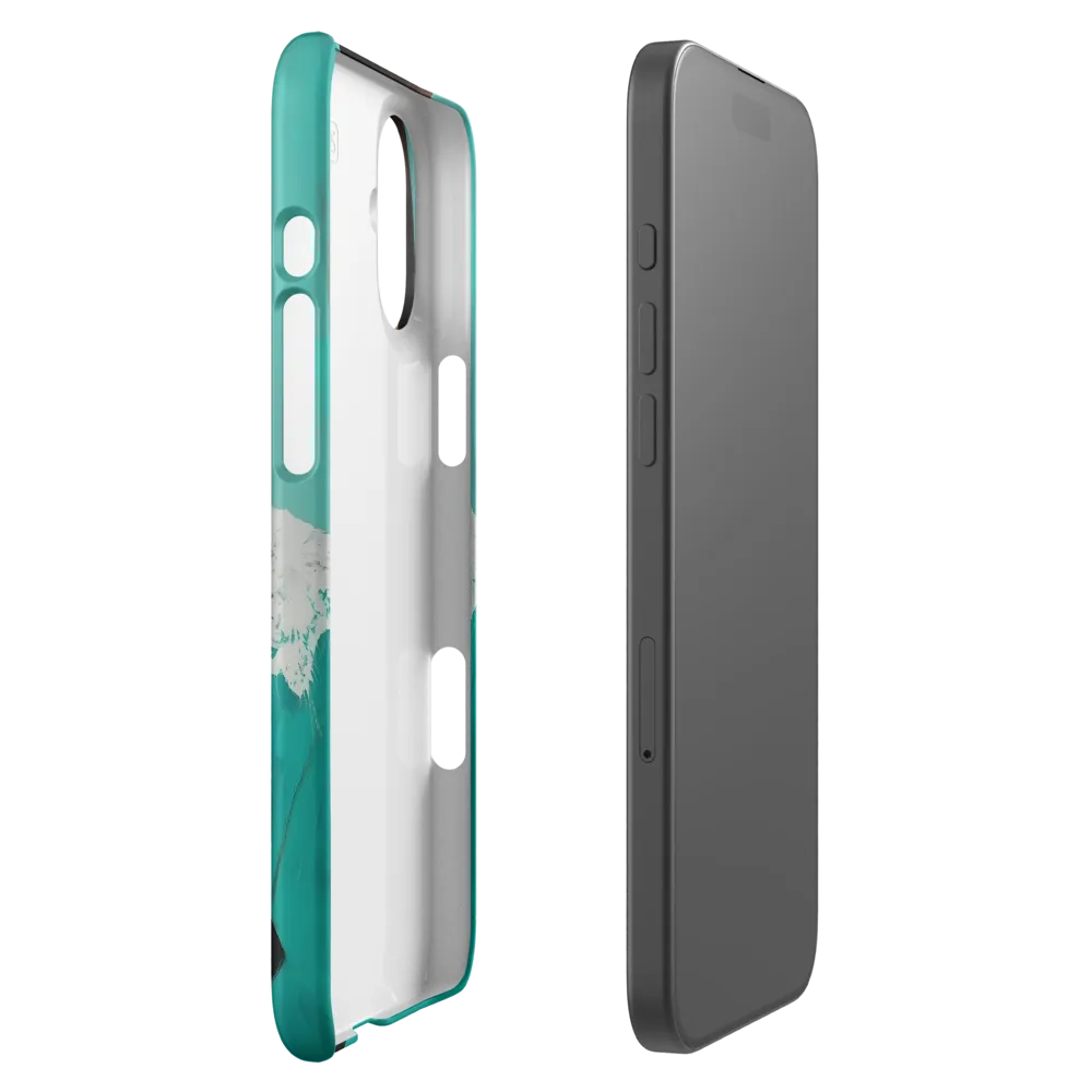 Serenity in Turquoise | Phone Case |  16 Plus | Snap Case | Matte