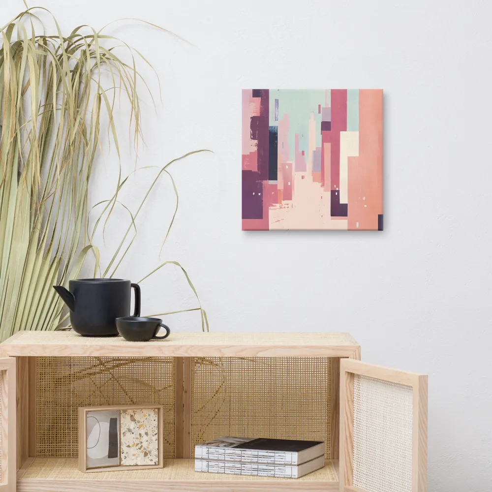 Tranquil Cityscape | Canvas | 16″×16″