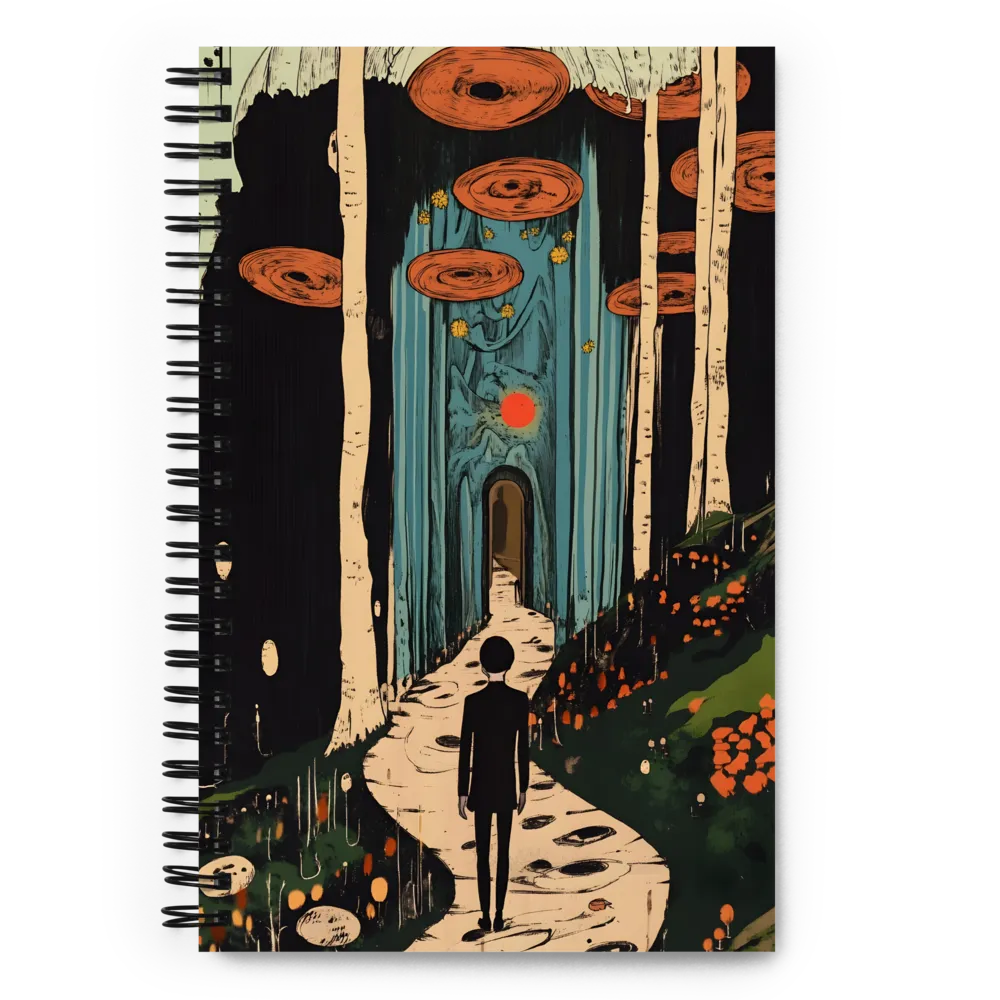 Path to the Unknown | Spiral Notebook