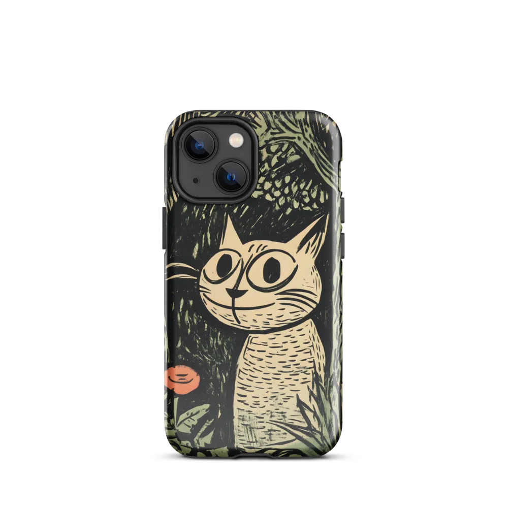 Whimsical Cat in the Forest