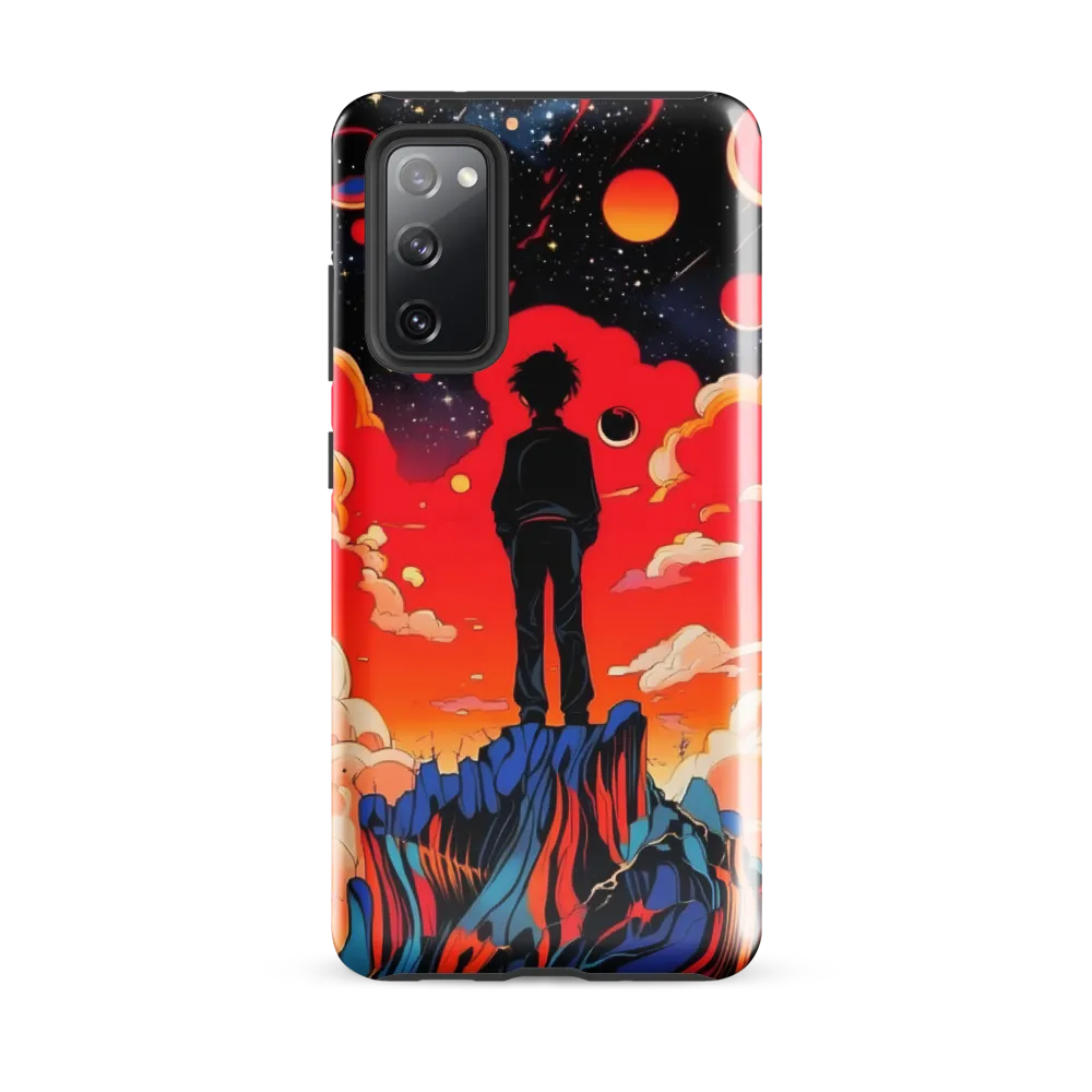 Cosmic Contemplation | Phone Case |  S20 FE | Tough Case | Glossy