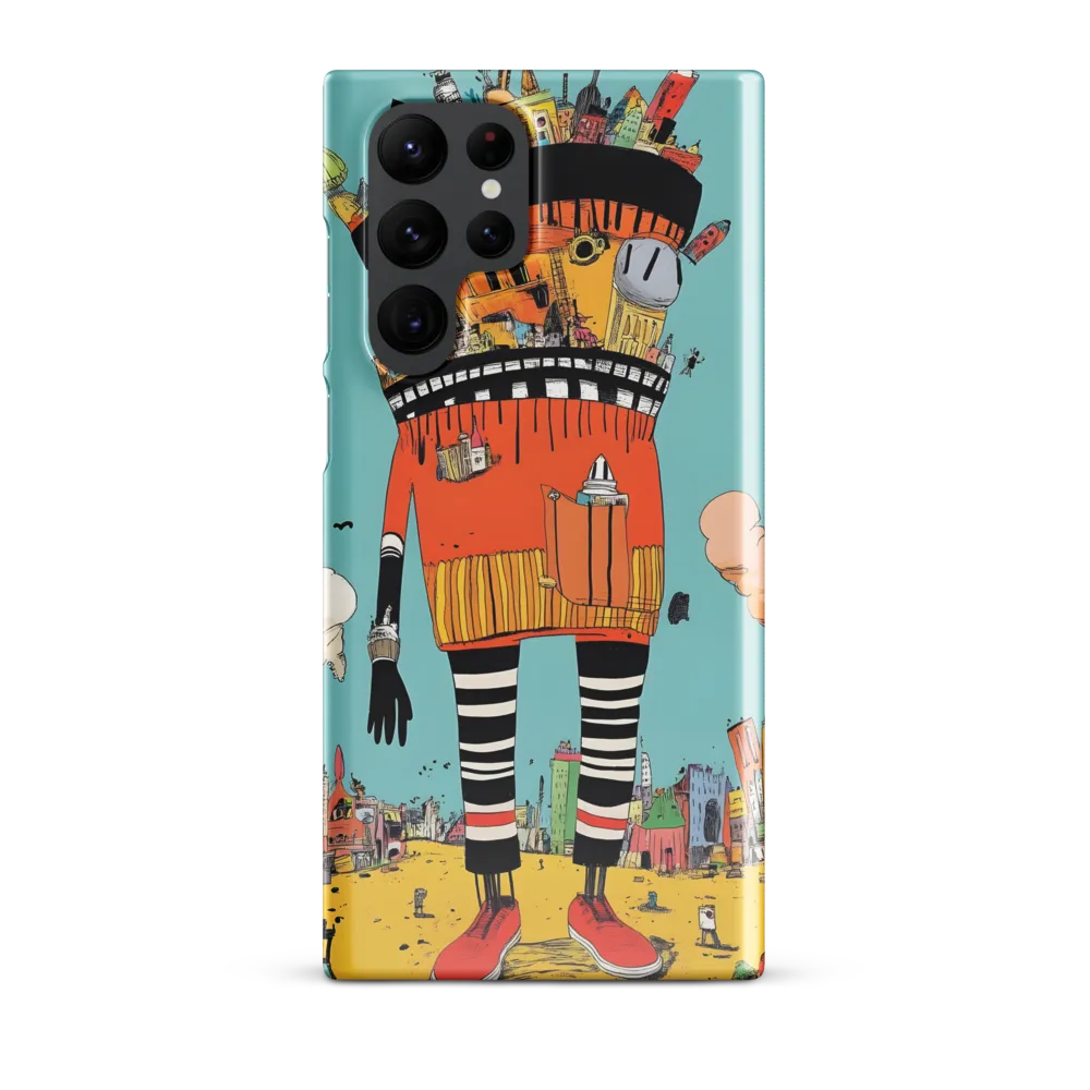 Urban Fantasia: A Whimsical Encounter | Phone Case |  S22 Ultra | Snap Case | Glossy