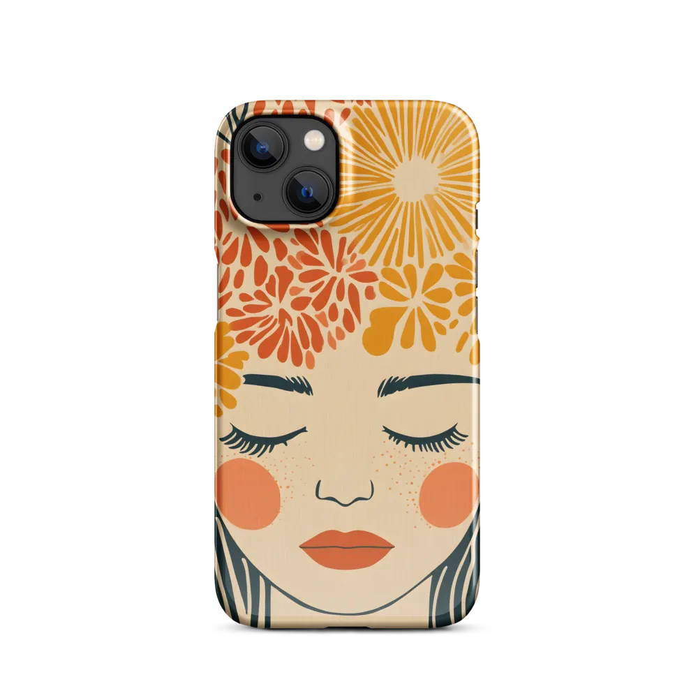 Serenity in Bloom | Phone Case |  13 | Snap Case | Glossy