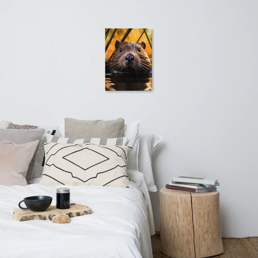 Beaver Serenity: A Natural Portrait