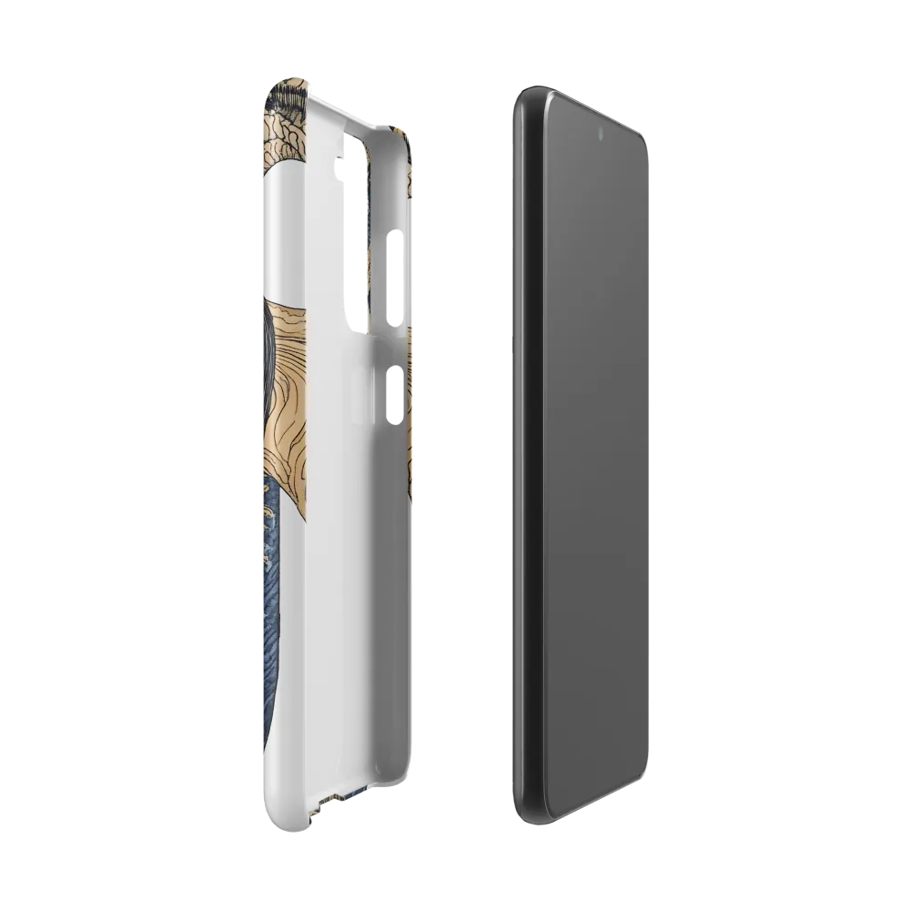 Ethereal Gaze of the Ram | Phone Case |  S21 | Snap Case | Matte