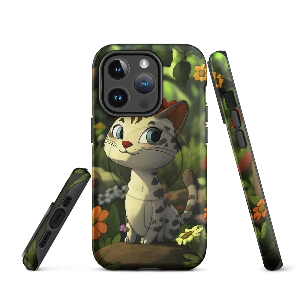 Whimsical Forest Cat