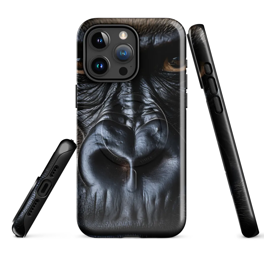 Gaze of the Wild: A Gorilla's Portrait