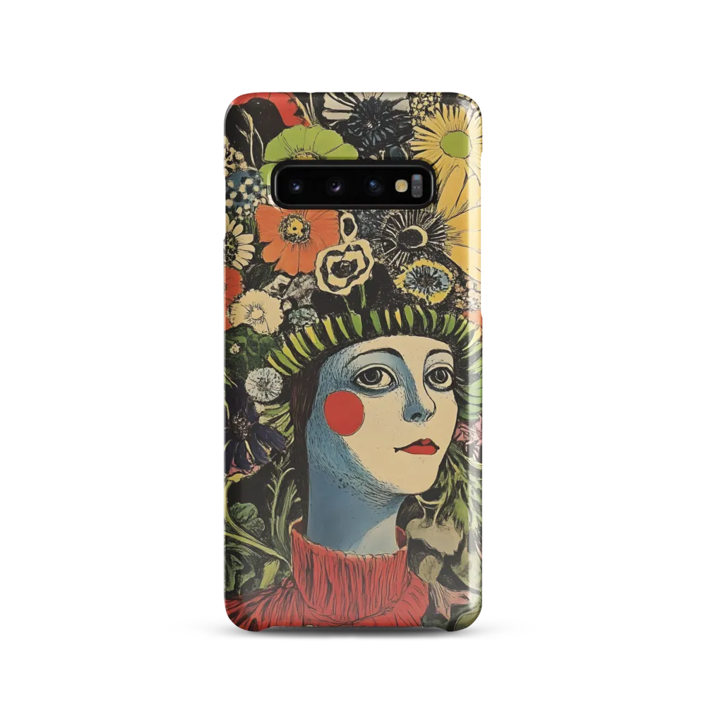 Floral Whimsy: A Portrait of Nature's Embrace
