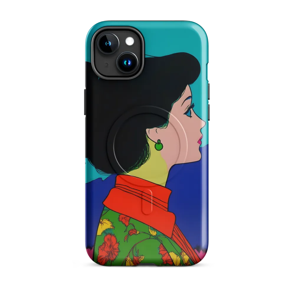 Whispers of Color: A Pop Art Portrait