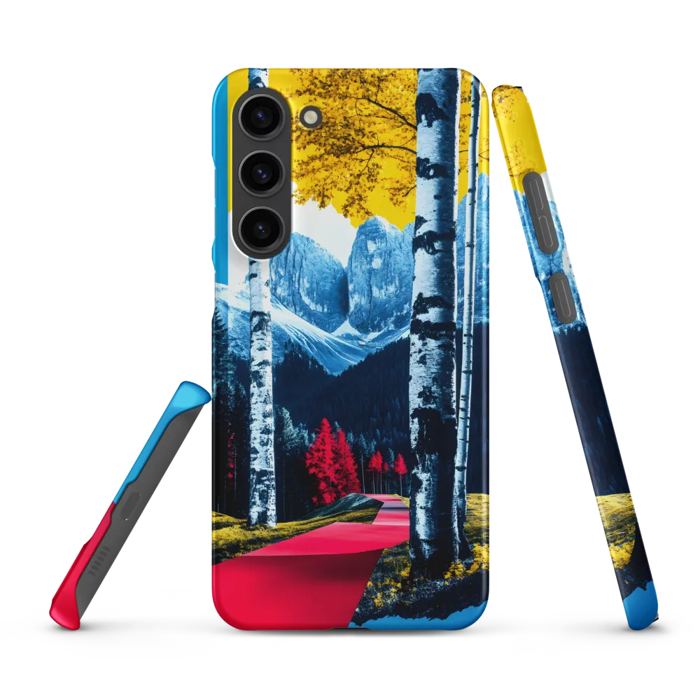 Vibrant Pathways in a Surreal Landscape