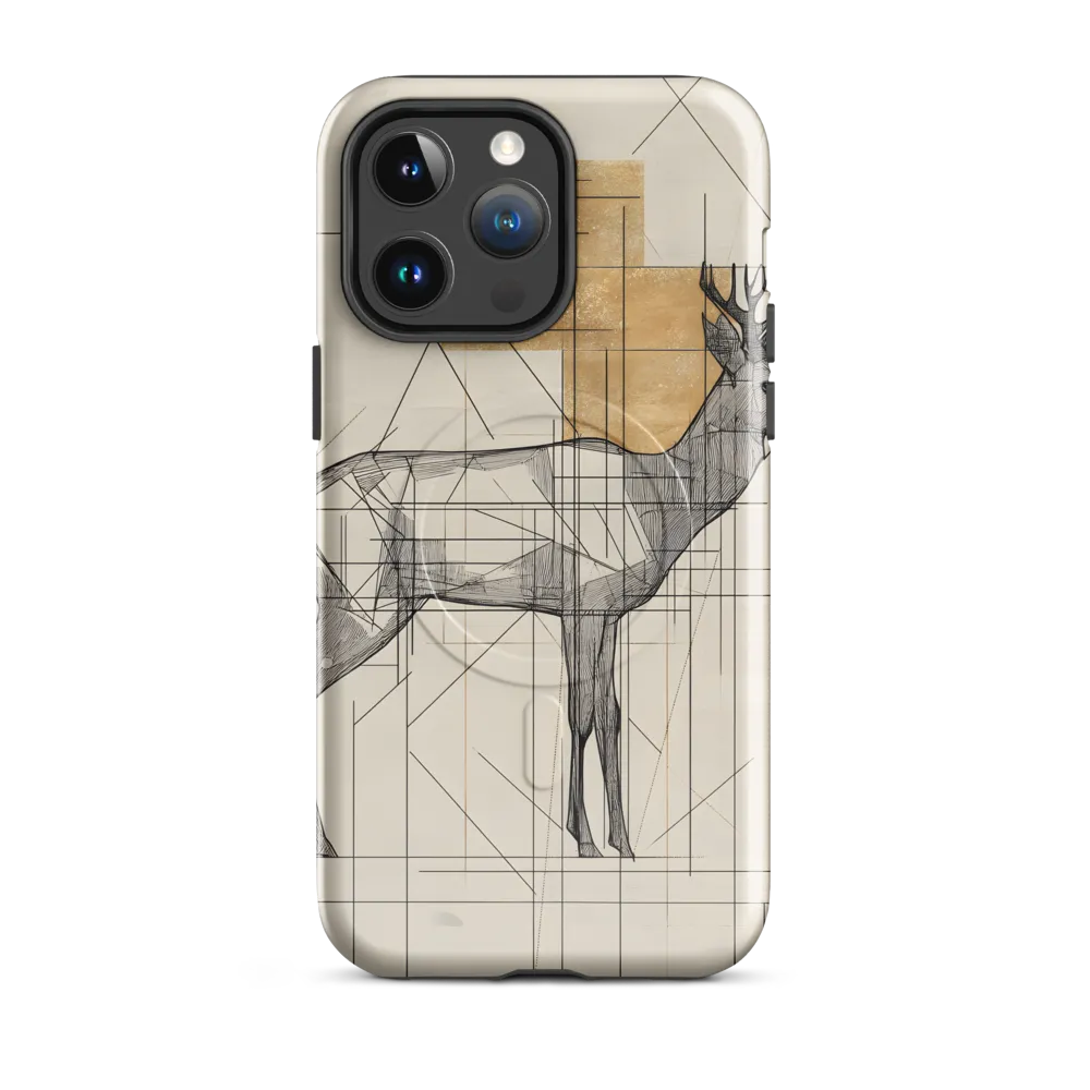 Geometric Elegance: The Majestic Deer