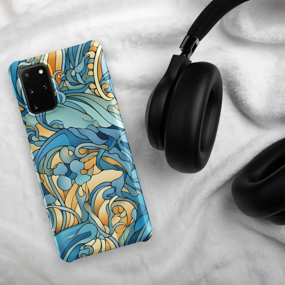 Dancing Waves of the Ocean | Phone Case |  S20 Plus | Snap Case | Matte