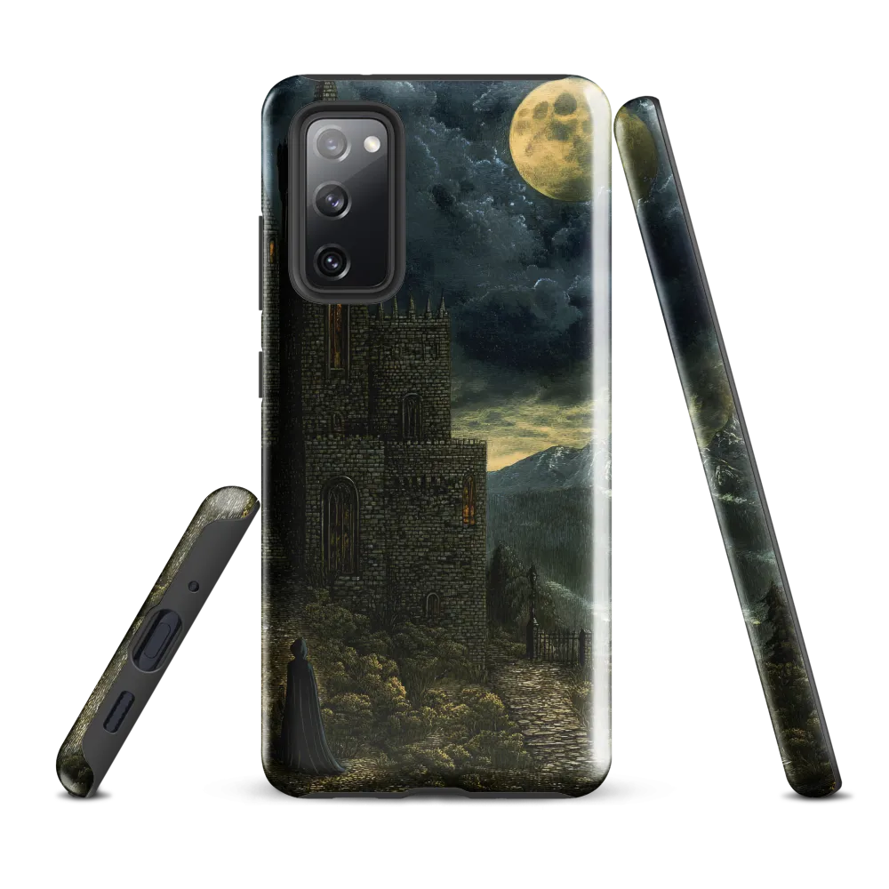 Whispers of the Moonlit Castle | Phone Case |  S20 FE | Tough Case | Glossy