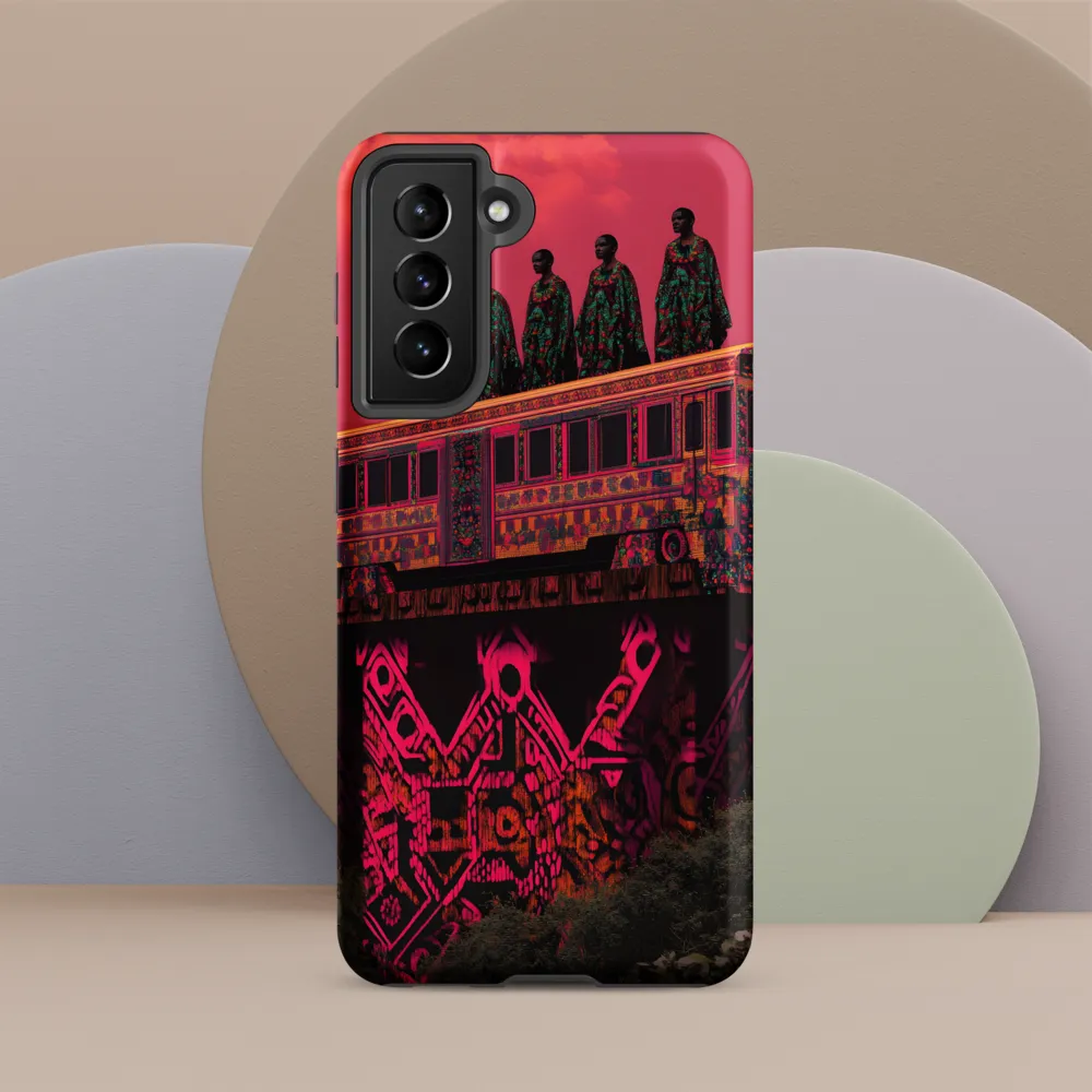 Elevated Dreams: A Surreal Journey | Phone Case |  S21 | Tough Case | Matte