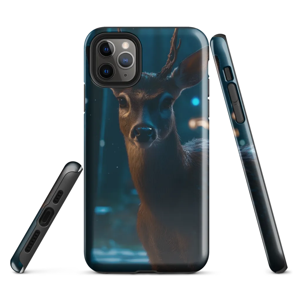 Whispers of the Forest: A Serene Encounter | Phone Case |  11 Pro Max | Tough Case | Glossy