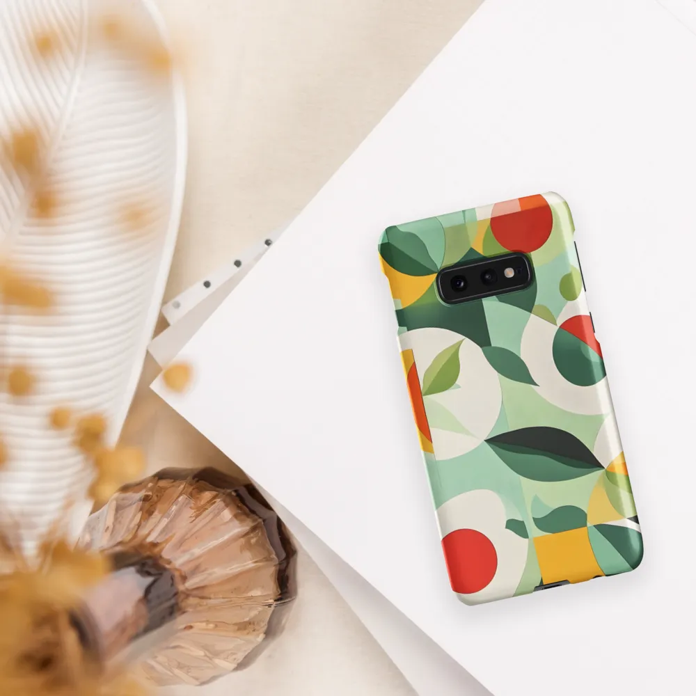 Harmony in Shapes: A Playful Abstract Design