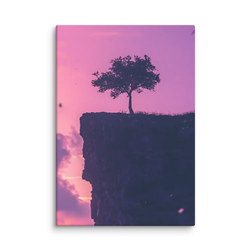 Solitude on the Edge | Canvas | 18″×26″
