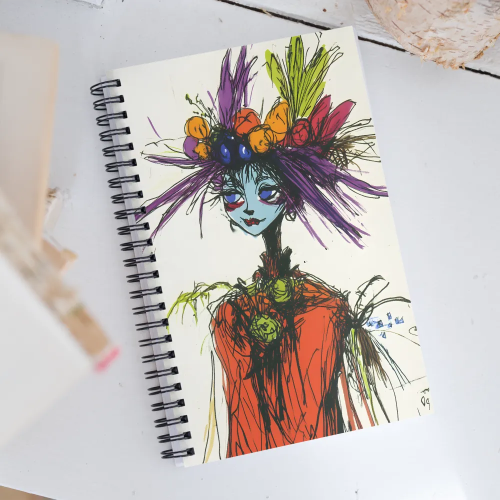 Whimsical Harvest | Spiral Notebook