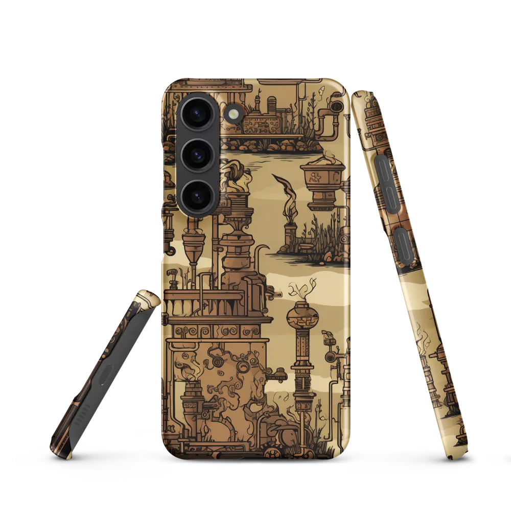 Whimsical Industrial Landscape