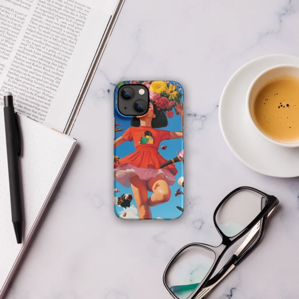 Joyful Whimsy | Phone Case |  13 Mini | Snap Case | Matte