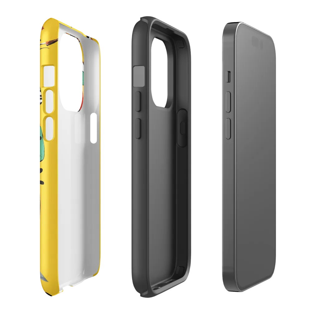 Joyful Traveler: A Whimsical Collection | Phone Case |  14 Pro | Tough Case | Glossy