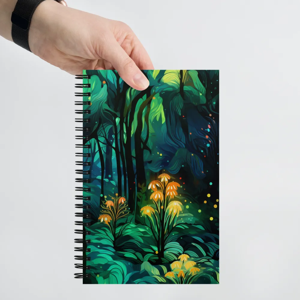 Whispers of the Enchanted Forest | Spiral Notebook