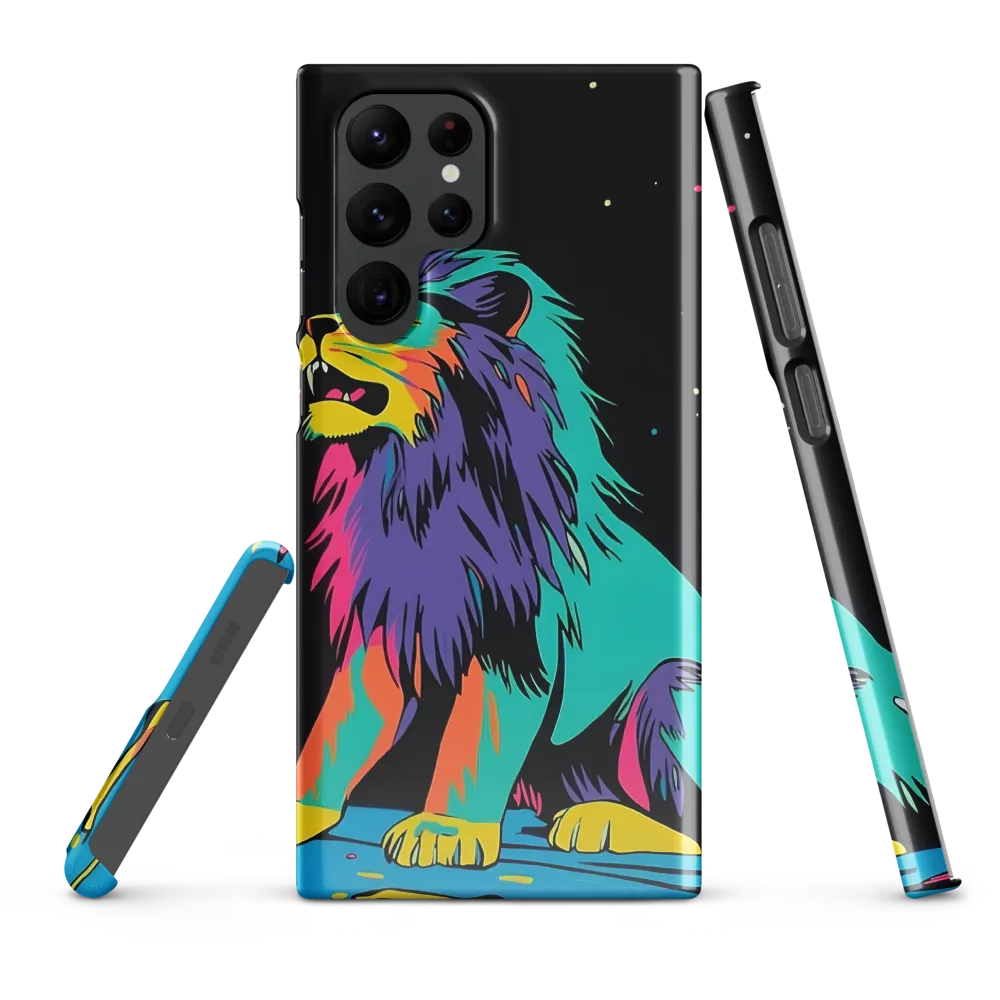 Roaring Colors: The Neon Lion
